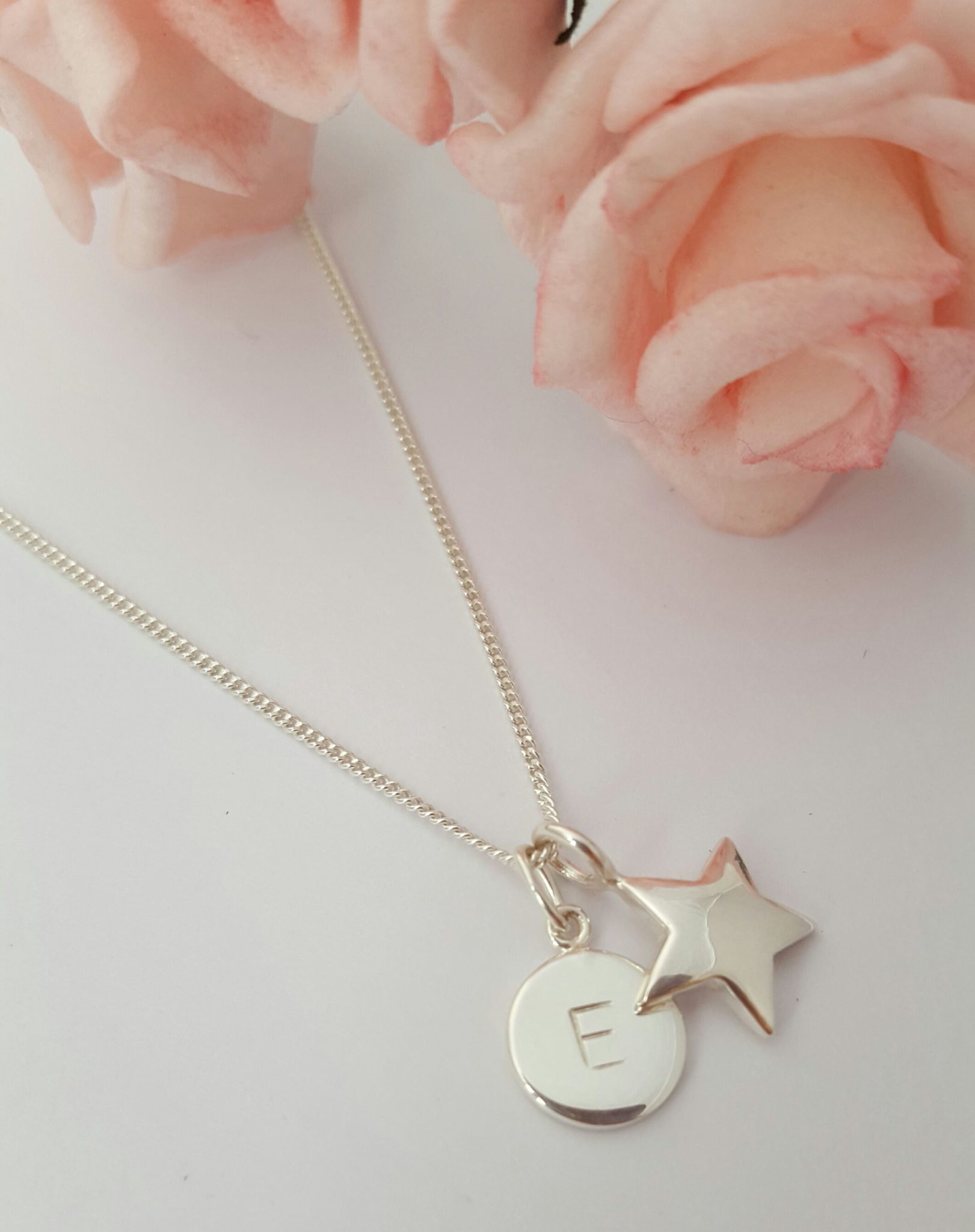 Star initial necklace
