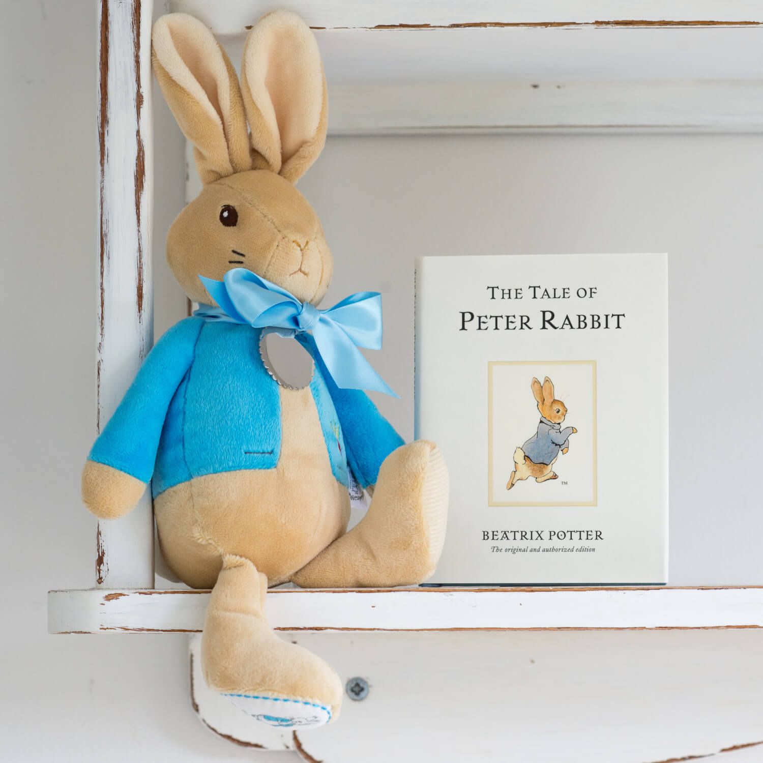 Personalised Girls 3rd Birthday Gift Peter Rabbit Flopsy Cushion Daughter Niece
