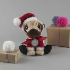 Personalised Christmas Pugsley - Santa - OHSO793
