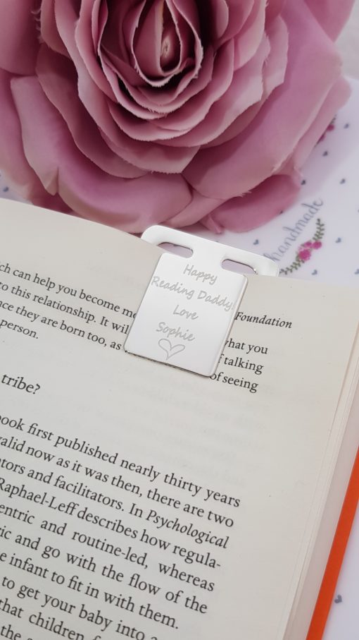 bookmark being used