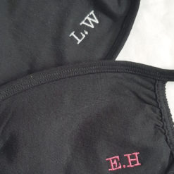 Personalised embroidery on face cloths by Its Handmade