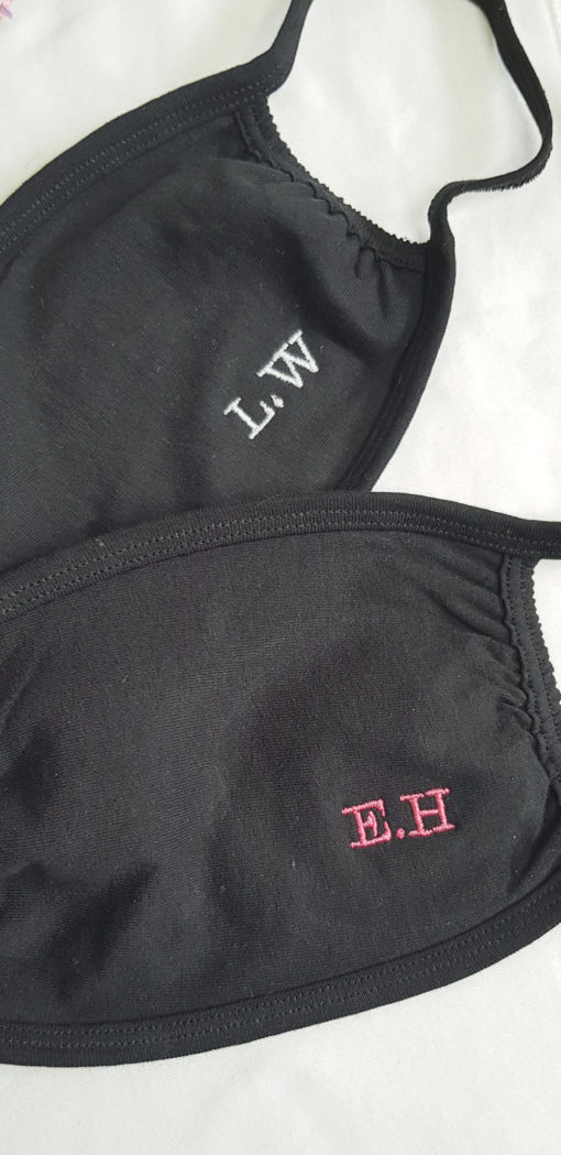 Personalised embroidery on face cloths by Its Handmade